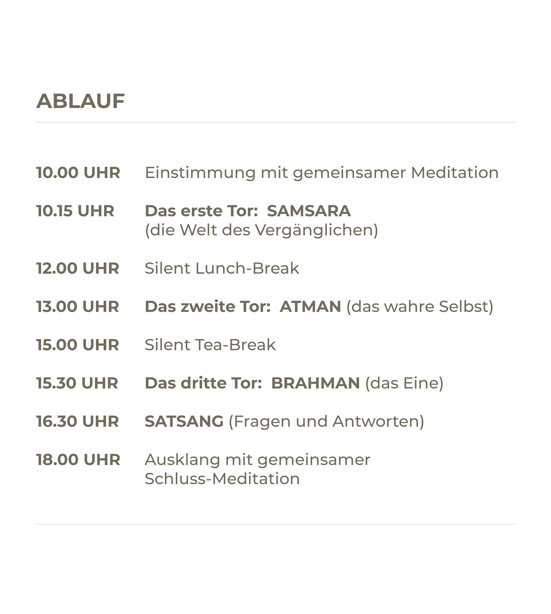 Product Thumbnail - Wisdom Day (Ablauf)